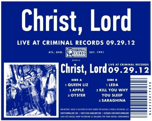 Live At Criminal Records 09.29.12 (Dl Code)