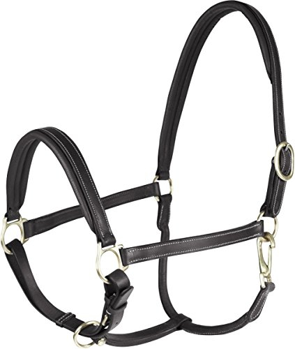 HORZE Largo Lederhalfter, Schwarz, XF