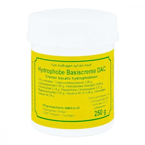 hydrophobe basiscreme dac 250 g