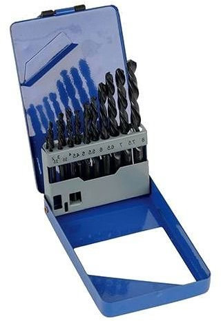 HSS JOBBER DRILL BIT SET 13PCE 2-8 MM POWER TOOL ACCESSORIES P321