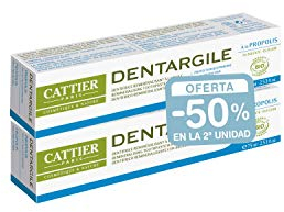 Cattier Dentargile Zahnpasta für den täglichen Gebrauch, 2 x 75 ml