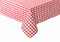 texpot Landhaus Tischdecke 130 x 190 cm rot-weiß kariert 100% Baumwolle