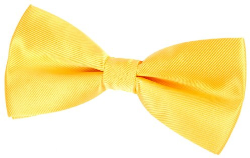 Retreez Pajarita hombre, preanudada, 13 cm Amarillo