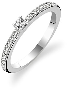 Ti Sento Milano Damen-Ring Sterling-Silber 925 Zirkonia 1869ZI/50