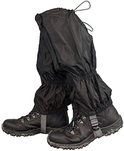 Wandergamaschen, 1 Paar, wasserdichte Outdoor-Wandergamaschen, Wander- / Wander- / Fahrradzubehör, Gamatoren für Männer und Frauen, Outdoor-Wanderbekleidung - von TRIXES