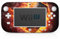 DeinDesign Skin kompatibel mit Nintendo Wii U Gamepad Folie Sticker Eishockey Feuer