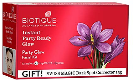 Biotique Partei Glow Facial Natürliche Kräuter-Kit für Sofort Glowing & Gesunde Haut
