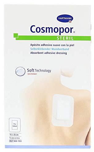 Aposito Cosmopor Steril 15X8Cm 5U