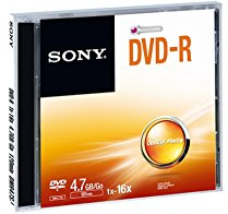 DVD+R 16x 4.7gb 120 Min (Jewel Case Pz.1)