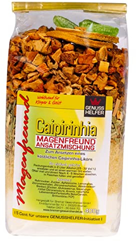 Bremer Gewürzhandel Magenfreund Ansatzmischung Caipirinha, ohne künstliche Zutaten, Likör selber machen, Caipi-Likör, 400g