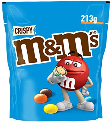 M&M´s Standbeutel 213g, Crispy
