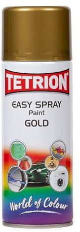 Tetrion Gold Easy Spray Paint 400ml