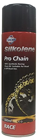Fuchs Silkolene Pro Chain Kettenschmiermittel für Motorräder / Quads etc., 500 ml