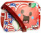 Gola Big Apple, Unisex Erwachsene Sporttasche, Rot - Rot/Weiß/Blau - Größe: