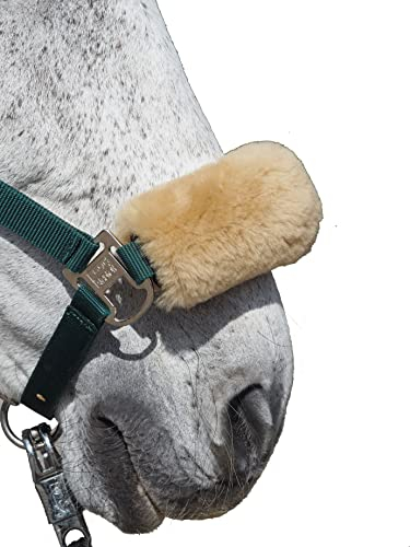 Engel Reitsport | Nasenschoner für Halfter aus Lammfell Nase-MED medizinisch