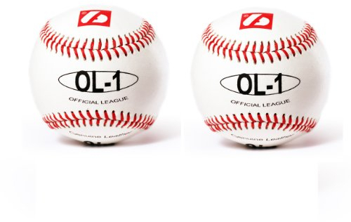 Barnett ol-1 Wettbewerb Baseball Ball Barnett Größe 22,9 cm weiß 2-teilig