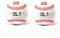 Barnett ol-1 Wettbewerb Baseball Ball Barnett Größe 22,9 cm weiß 2-teilig