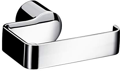 Emco 840200100 Papierhalter Fino ohne Deckel, chrom, Grau