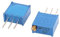 sourcing map 5 Stück 3296 W502 5K Ohm Potentiometer Trimmer Variable Widerstand