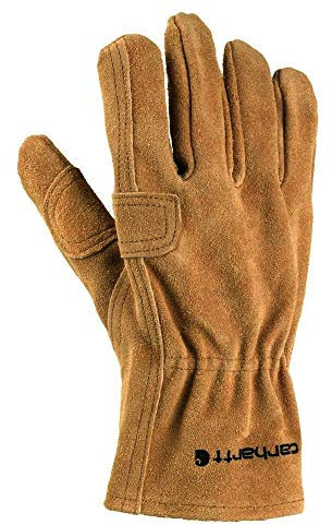 Carhartt Men's Leather Fencer Work Glove, Brown, XX-Large