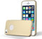 Cadorabo Hülle kompatibel mit Apple iPhone 5 / 5S / SE 2016 Schutzhülle TPU Silikon Case Metallic Design Slim Kratzfest Weiche Gummi mit Rundumschutz Case Hülle für iPhone 5 / 5S / SE 2016 in Gold