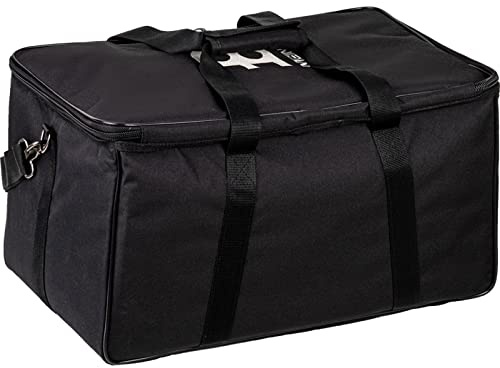 Professional Mixed Use Percussion Bag with Divider — Heavy-Duty Fabric, Adjustable Shoulder Strap and Carrying Grip