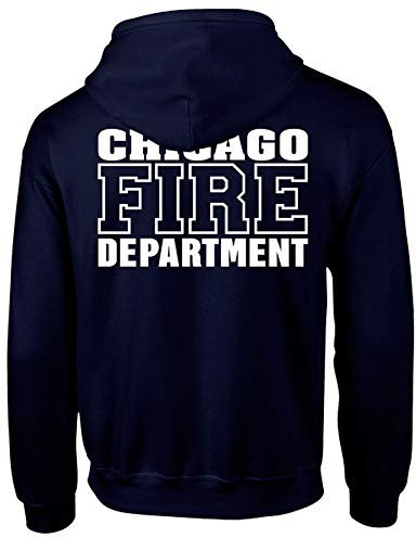 Chicago Fire Dept. - Sweatjacke mit Kapuze (XL)