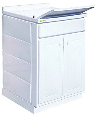 Sconosciuto LAVATOIO RESINA IN KIT 60X60X84 2A
