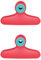OXO Good Grips 13141600 Tüten-Clips, Hellrot, 2 Stück
