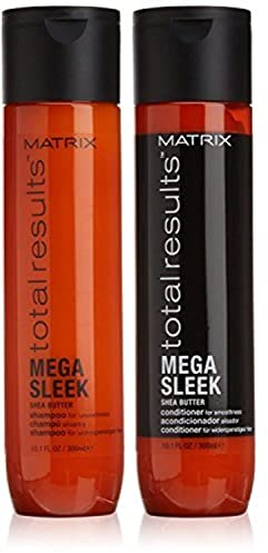 Matrix New Total Results Mega Sleek Shampoo 300 ml Und Conditioner 300 ml von Total Results