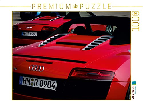 CALVENDO Puzzle Audi R8 V10 Spyder 1000 Teile Puzzle quer | 1000 Teile Lege-Größe 64 x 48 cm Foto-Puzzle für glückliche Stunden