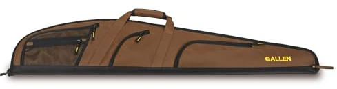 Allen Company Daytona Soft Shotgun Case (52) Soft Gun Case - Mocha Brown - Foam Padding - Heavy Duty Fabric - 4 External Pockets - Easy to Carry - Gun Bag - Shotgun Accessories - Hunting Accessories