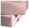 fleuresse Comfort Spannbettlaken (96 % Baumwolle, 4 % Elasthan), mit Rumdumgummizug, Ökotex Standard 100, für Matratzen bis 26 cm Höhe, 120 - 130 x 200 - 220 cm, rosa