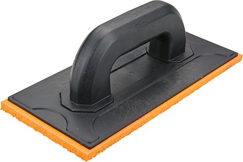 Topex 13 A342 Reibebrett Kunststoff 18 mm Gummi mit Schwamm, 260 x 120 mm)