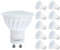 Lampaous 10er Pack Led GU10 5 Watt Dimmbar Led Leuchtmittel Reflektorlampe gu10 450lm superhell Ersatz für 35 bis 40 Watt Halogen Lampe Kaltweiß mit Milchglas Abedeckung