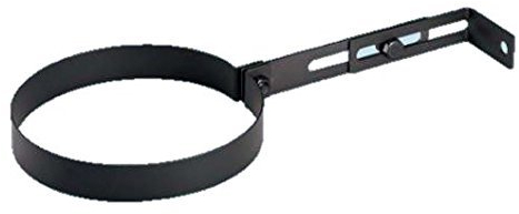 Fascetta per stufe pellet Professional Pellet nere 8 cm.