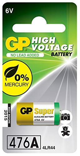 3 X GP 4LR44 6 Volt Alkaline Battery