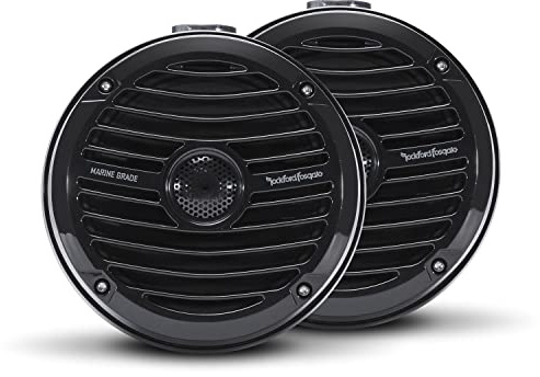 Rockford Fosgate RM1652W-MB - 16,5 cm 2-Wege-Lautsprecher mit 150 Watt (RMS: 75 Watt)