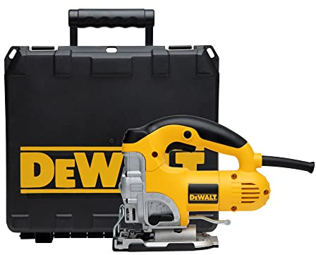 DEWALT DW331KR Heavy-Duty 6.5 Amp Top Handle Jig Saw (Renewed)