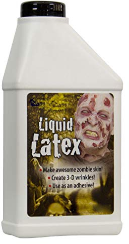 Horror-Shop Latexmilch-Gummimilch-Liquid Latex-Spezial Make Up Effekt-470ml.