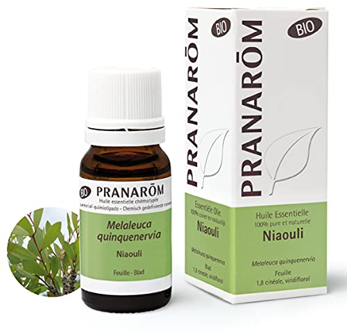 Pranarôm Niaouli Bio Huile Essentielle Melaleuca quinquenervia Feuille HECT 10 ml