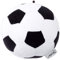 Sterntaler 33010 Ball, Fußball-Design, Alter: Kinder ab 0 Jahren, Schwarz/Weiß, 13 cm
