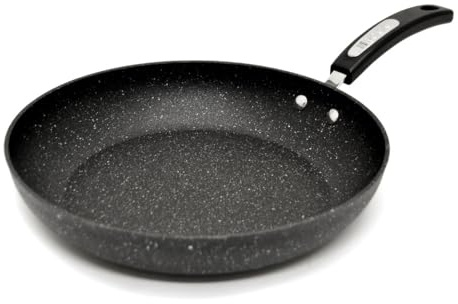 Starfrit The Rock Classic 9.5 (24cm) Fry Pan, Non-Stick, Black