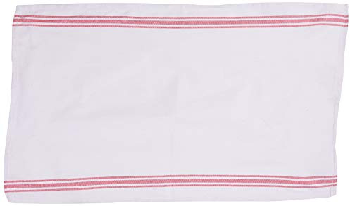 Leecroft White Cotton Tea Towel