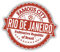 Rio De Janeiro City Brazil Grunge Travel Stamp Hochwertigen Auto-Autoaufkleber 12 x 10 cm