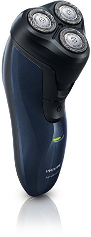 Philips - AquaTouch AT620/14 - Rasoir électrique avec Rotation, Noir Bleu