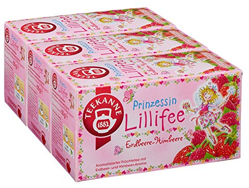 3x Teekanne Prinzessin Lillifee (each box 20 tea bags)