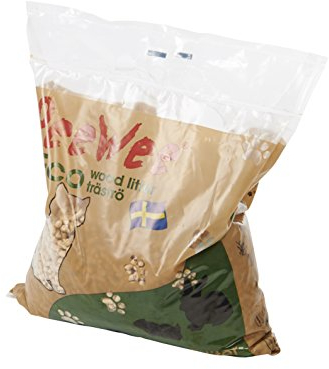 PeeWee Katzenstreu Holz Pellets, 5 Liter