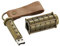 Cryptex USB Flash Drive | Clé USB Unique protégée par Code | Stockez en Toute sécurité jusqu'à 32go | Clé USB Portable Couleur Laiton | Inspirée des Croquis de Léonard de Vinci