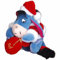 Eeyore Santa - Disney Mini Bean Bag Plush
